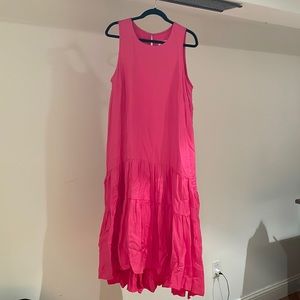 NWT Anthropologie Maeve Sleeveless Pink Maxi Dress size 1X